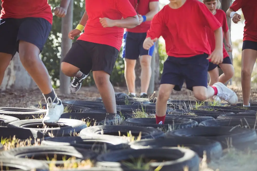 Tire Run (or Hula Hoop)