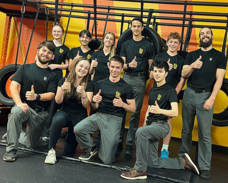 Mission Grit team together after class